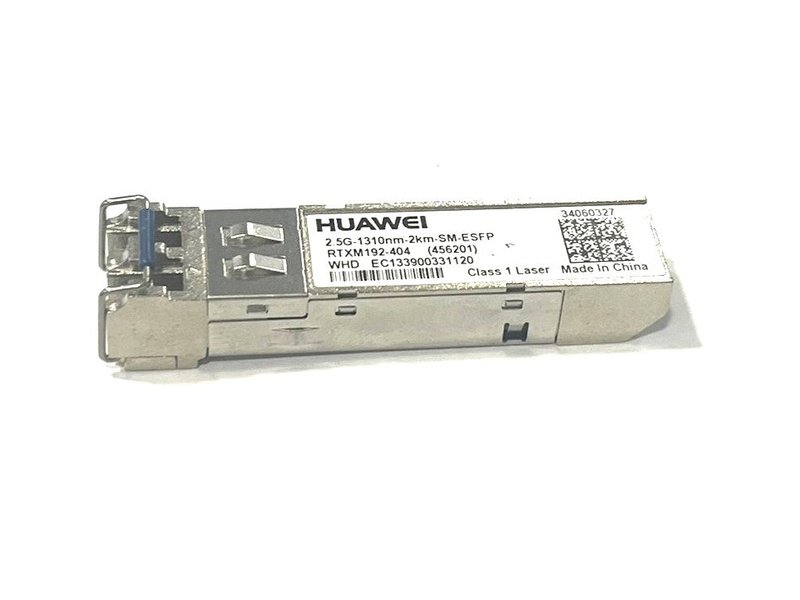 Huawei RTXM192-404 2.5G 1310nm 2km Single Mode ESFP Transceiver *used*