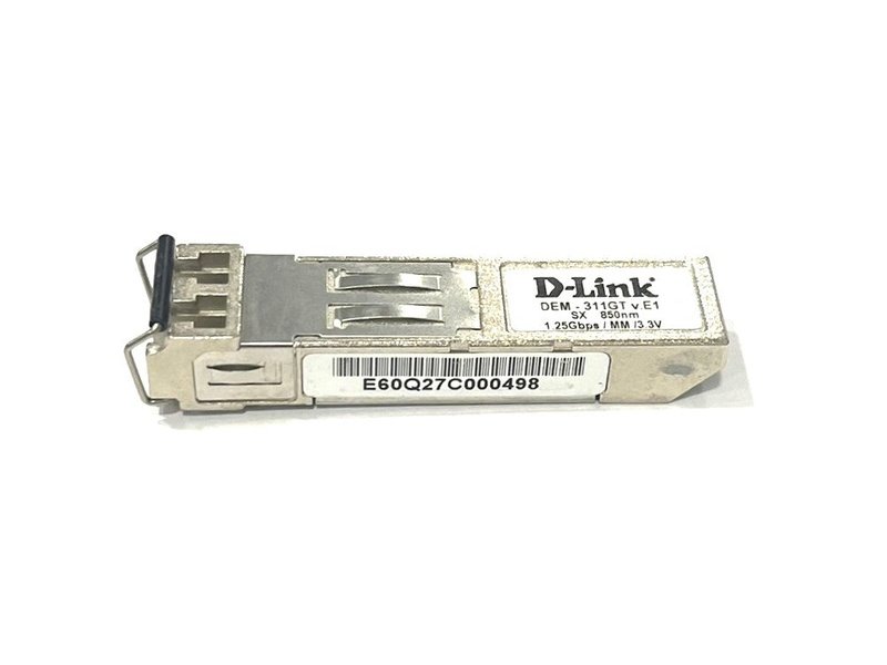 D-Link DEM-311GT v.E1 SX 850nm 1.25Gbps MM 3.3V Transceiver *used*