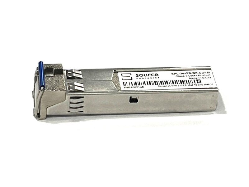 Source Photonics SPL-34-GB-BX-CDFM 1.25Gbps 1310nm 10km SM SFP Transceiver *used*