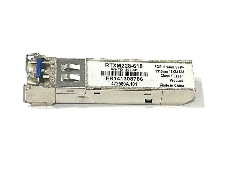 FOSI RTXM228-618 472580A.101 6.144G SFP+ 1310nm 15KM SM Transceiver Module *used*