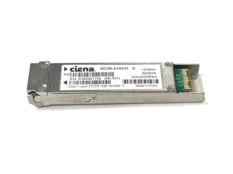 Ciena XCVR-A10V31 B 1310m COUIA2HPAA Transceiver *used*