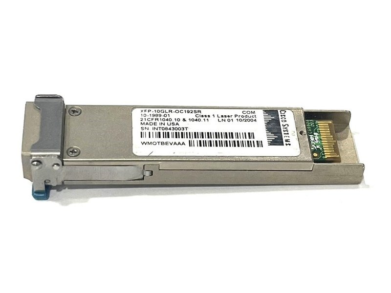 Cisco XFP-10GLR-OC192SR 10-1989-01 10GB Transceiver Module *used*