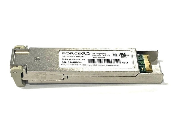 FORCE10 GP-XFP-1S MFGR3 PLRXXL-SC-S43-81 XFP Transceiver Module *used*