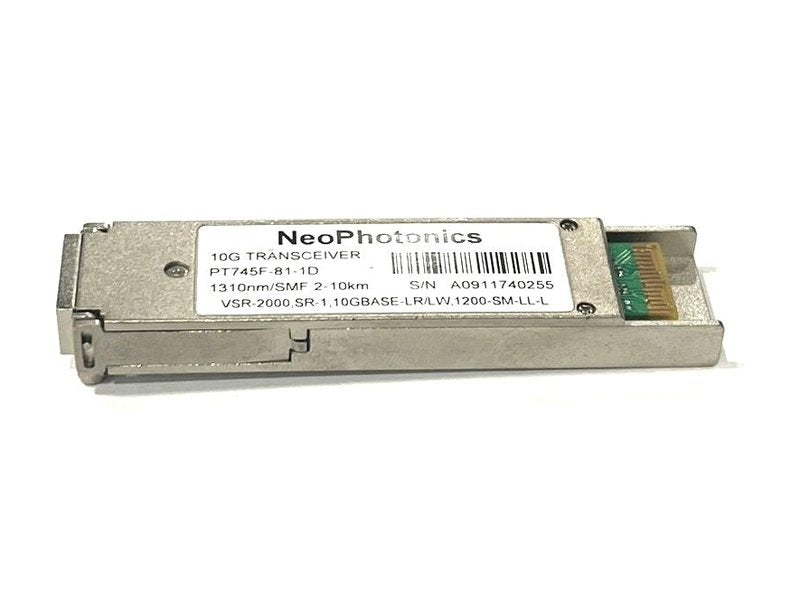 NeoPhotonics PT745F-81-1D 10G 1310nm/SMF 2-10km Transceiver *used*