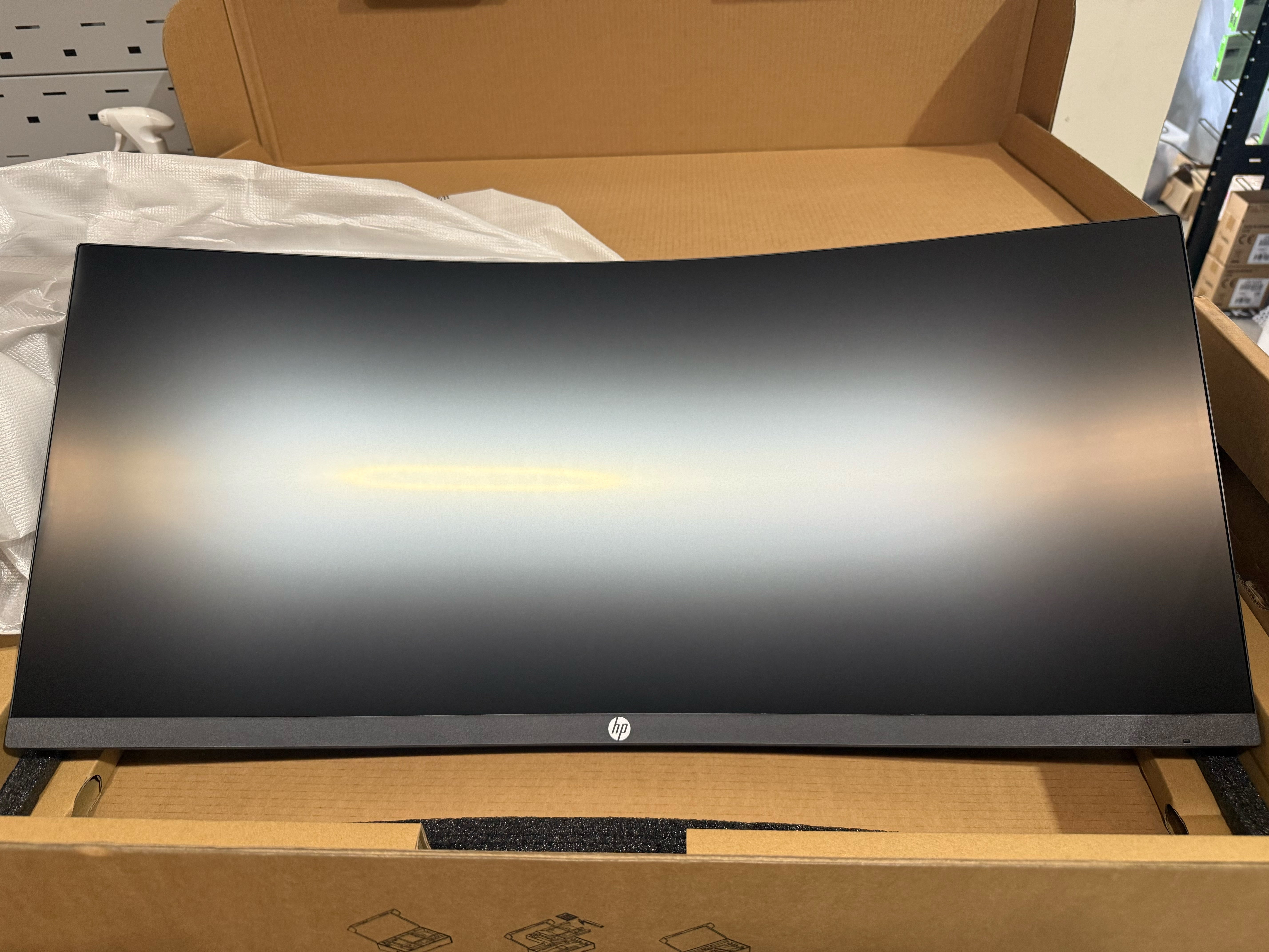 HP P34hc G4 34" UWQHD Curved Business Monitor 21Y56AA DEMO