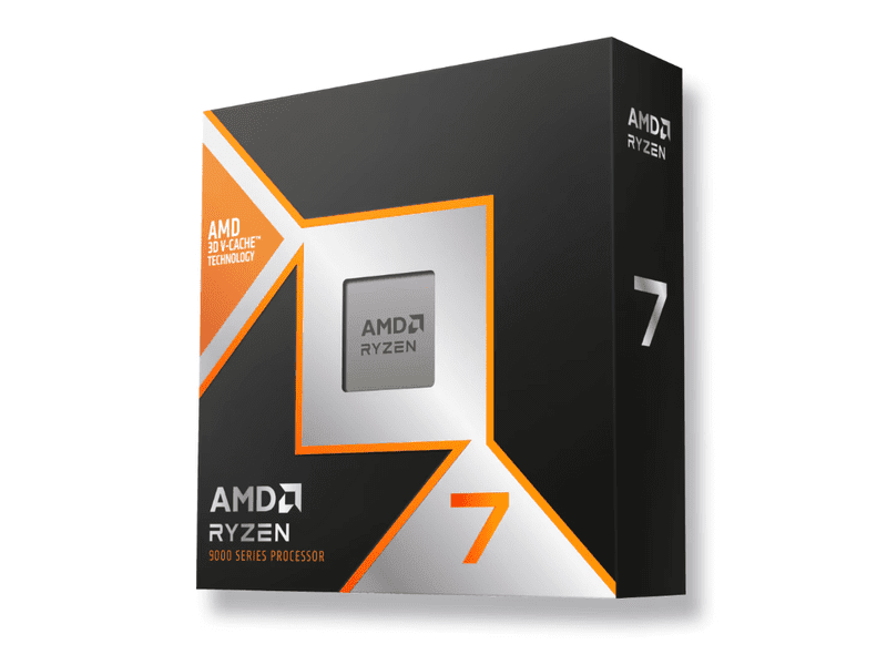 AMD Ryzen 7 9800X3D 8 Core 16 Thread AM5 up to 5.2GHz AM5 Unlocked CPU Processor