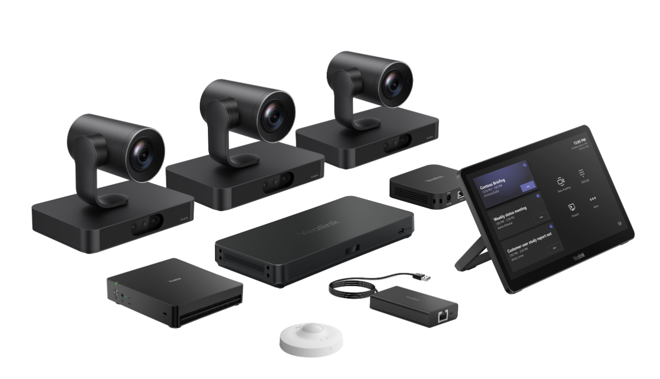 Yealink MVCS98-C5U-004 MTR Kit, SmartVision80 3 , MTouch Plus, AVHub, RCH40-E2, MVC BYOD Ext, X-Large