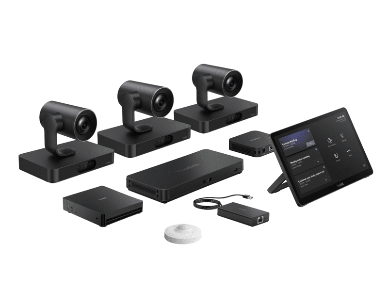 Yealink MVCS98-C5U-004 MTR Kit, SmartVision80 3 , MTouch Plus, AVHub, RCH40-E2, MVC BYOD Ext, X-Large