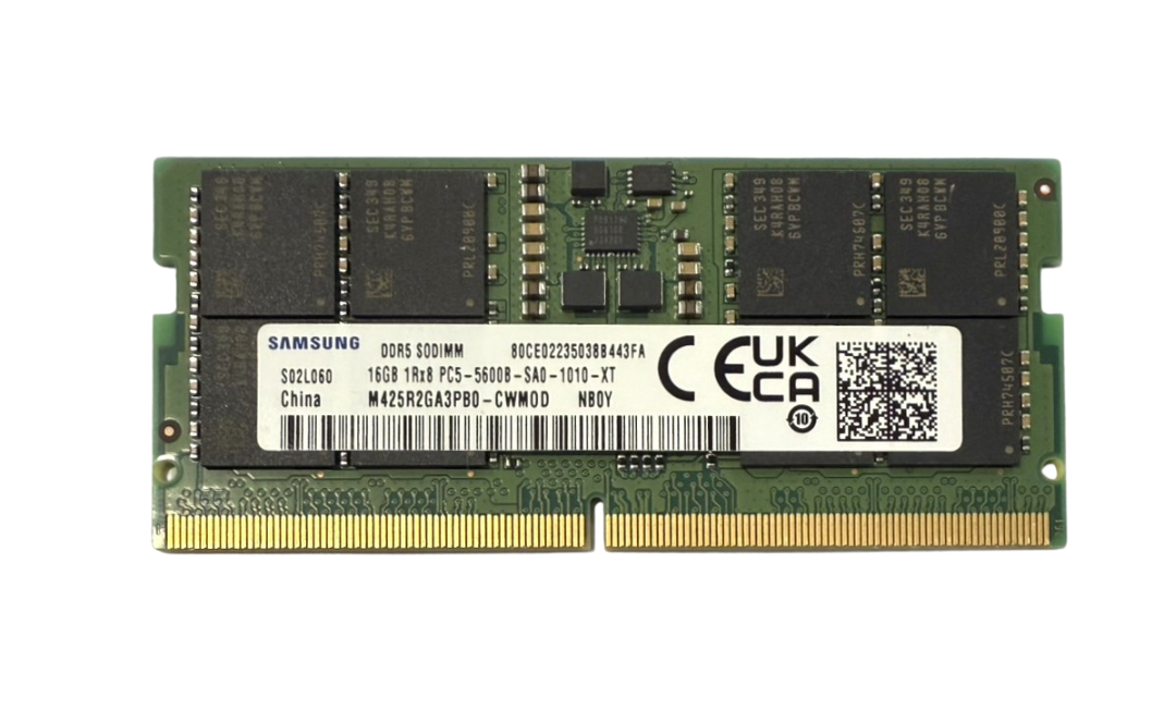 Samsuung 16GB DDR5 5600MHz SODIMM M425R2GA3PB0-CWM0D Laptop Memory with 3 Year Warranty * OPEN BOX Brand New