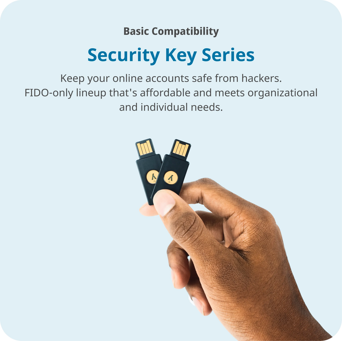 Yubico YubiKey NFC v5.8 USB-A Security Key – FIDO2, 2FA/MFA - 5060408465295