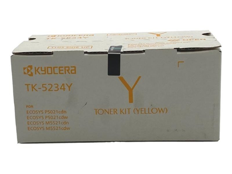 Kyocera Toner Kit TK-5234Y Yellow For EcoSys M5521/P5021