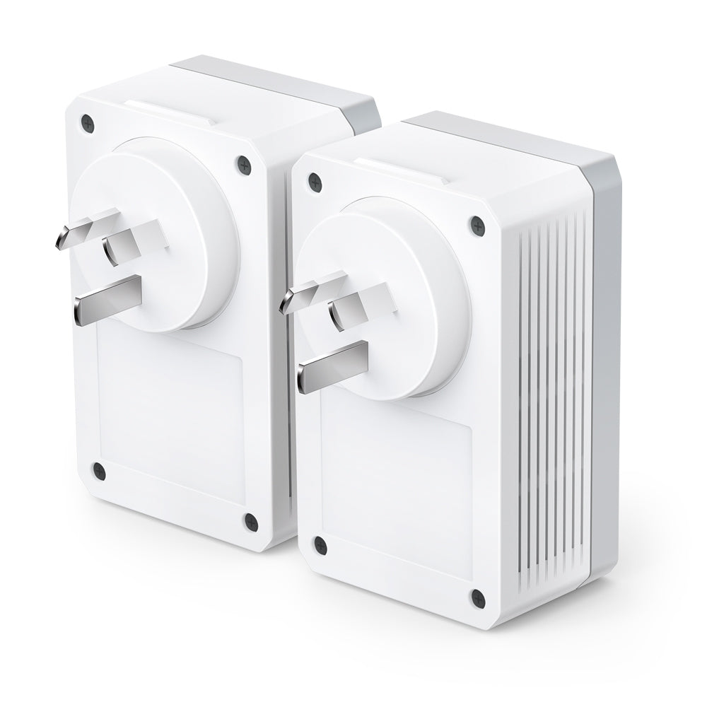TP-Link TL-PA4010P KIT AV600 Powerline Adapter with AC Pass Through Starter Kit