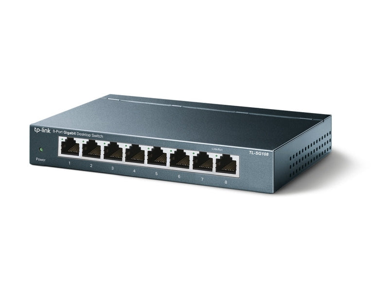 TP-Link TL-SG108 8-Port Gigabit Desktop Switch