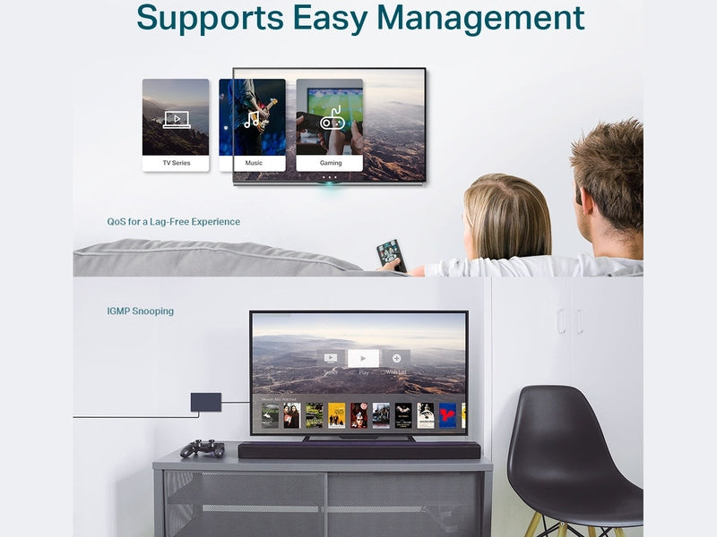 TP-Link TL-SG116E 16-Port Gigabit Easy Smart Switch