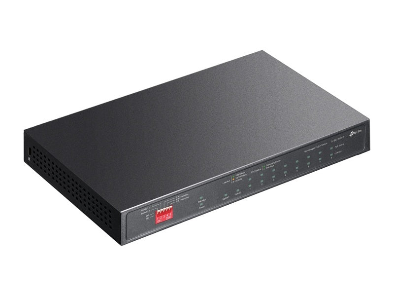 TP-Link TL-SG1210PP 10-Port Gigabit Desktop Switch with 6-Port PoE+ and 2-Port PoE++