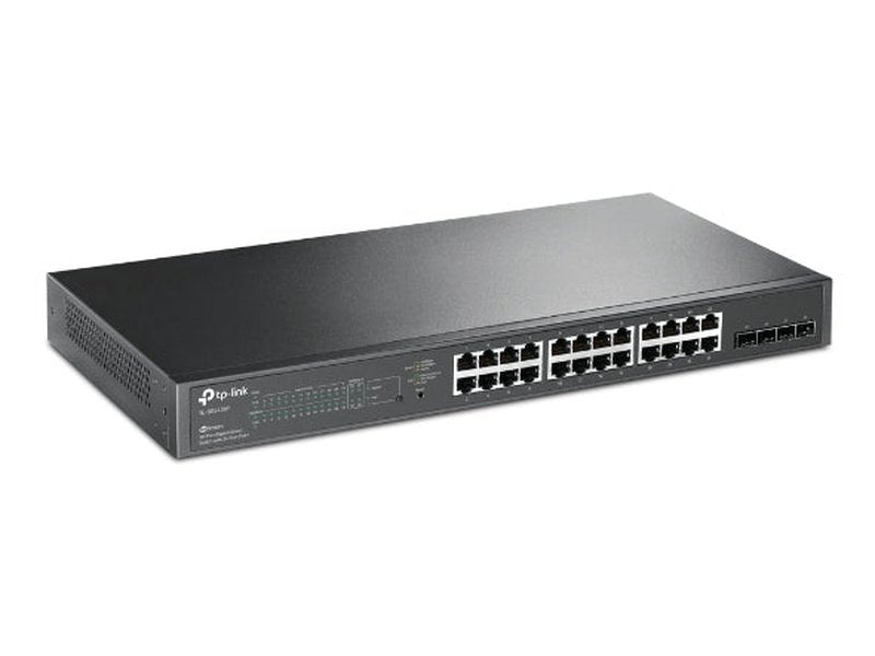 TP-Link TL-SG2428P JetStream 28-Port Gigabit Smart Switch with 24-Port PoE+