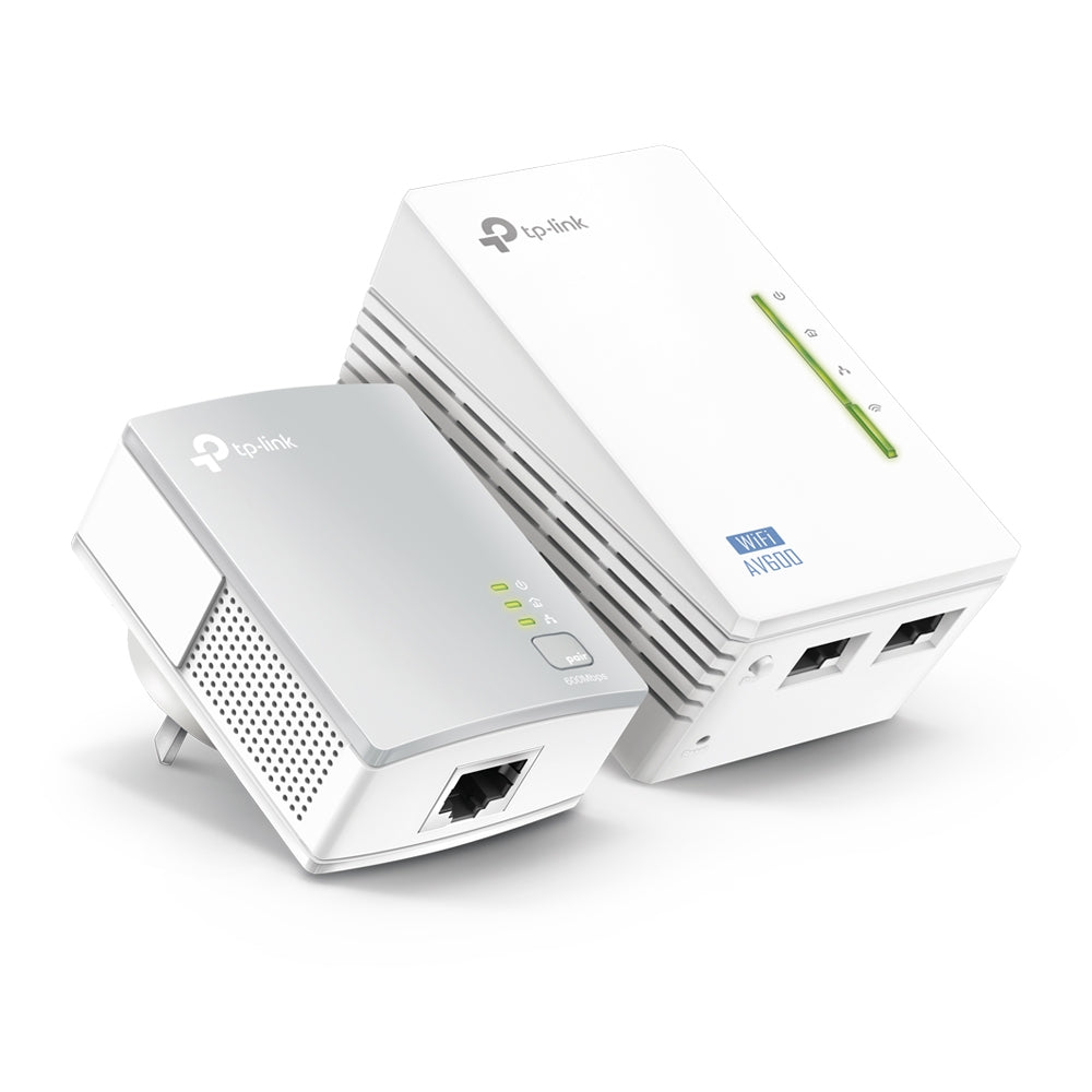 TP-Link TL-WPA4220 KIT 300Mbps AV600 Wi-Fi Powerline Extender Starter Kit