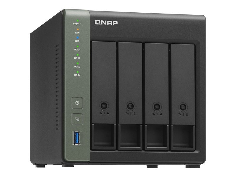 QNAP 4-Bay NAS TS-431X3-4G + Seagate Exos HDD 64TB 4 x 16TB Bundle
