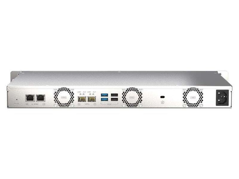 QNAP 4-Bay NAS TS-435XEU-4G + Seagate Exos HDD 40TB 4 x 10TB + Rail Kit Bundle