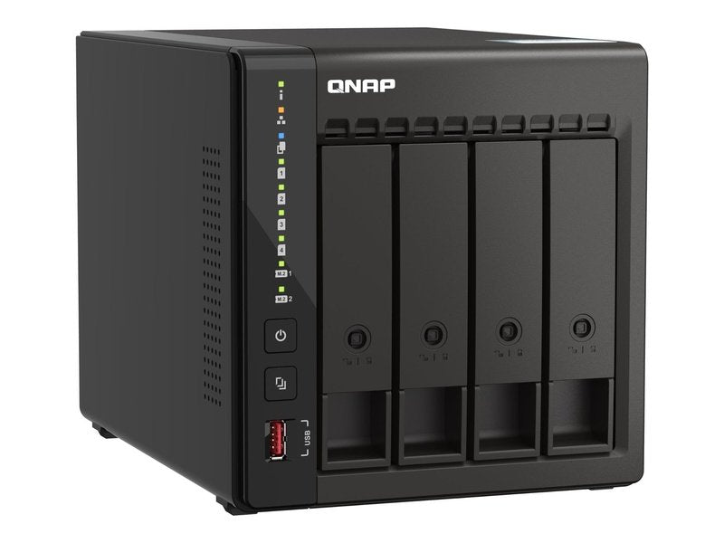 QNAP 4-Bay NAS TS-453E-8G + Seagate NAS HDD 32TB 4 x 8TB Bundle