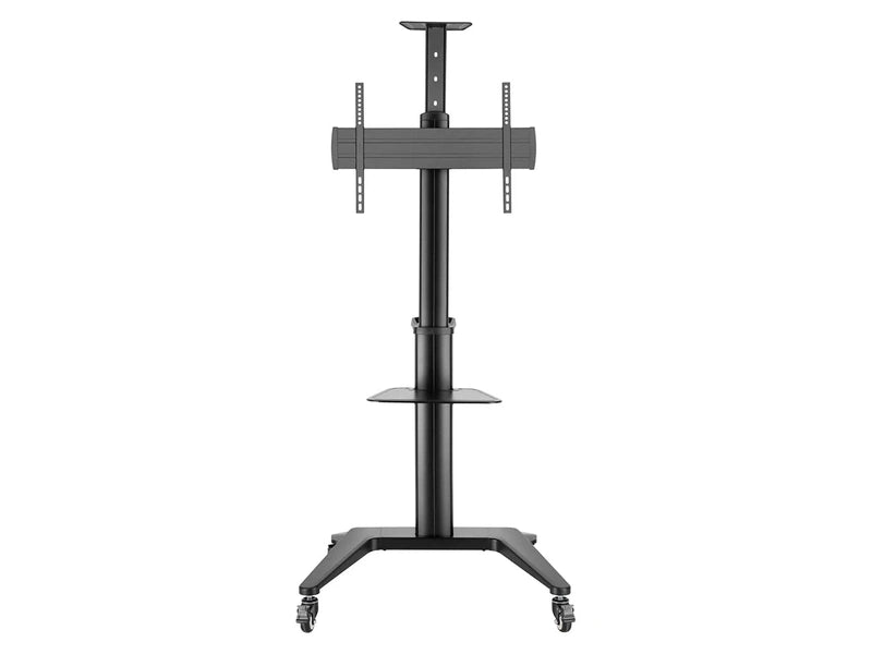 Brateck TTV12-46TW-B Ultra-Modern Aluminum TV Trolley Cart