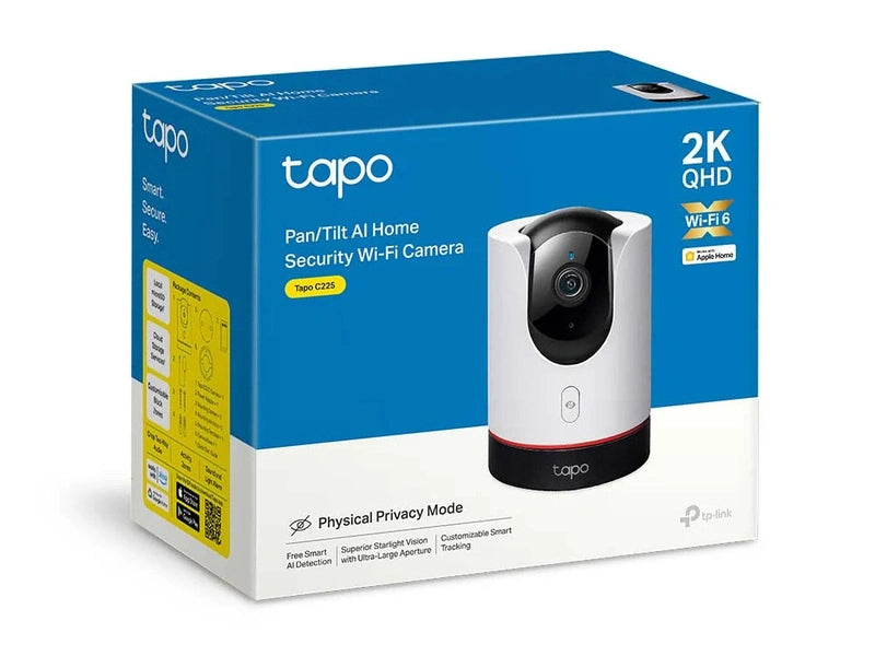 TP-Link Tapo C225 Pan/Tilt AI Home Security Wi-Fi Camera