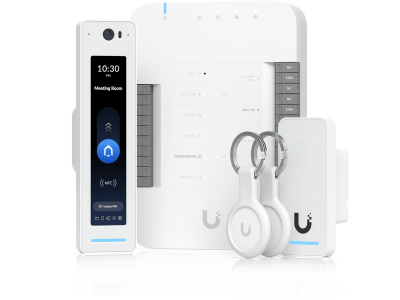 Ubiquiti UniFi Access Gen 2 Pro Starter Kit - Comprehensive UniFi Access Starter Kit - UniFi Dream Machine Pro required