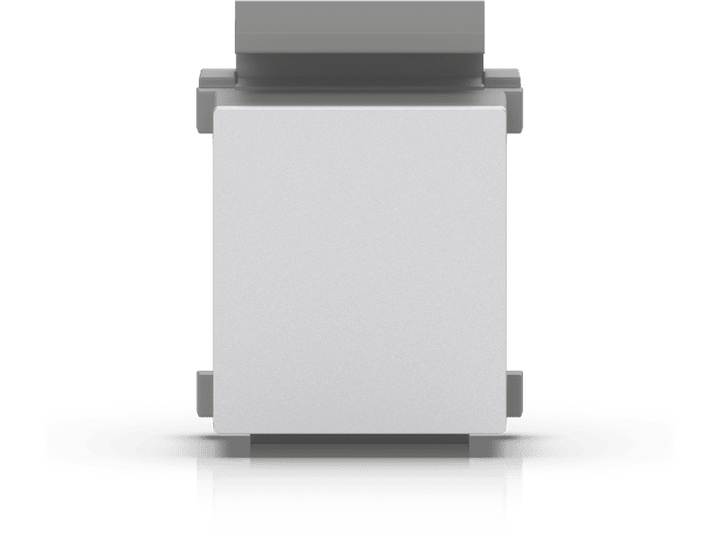 Ubiquiti Keystone Blank Insert, 24-Pack, Uniform Aesthetic With 24-Port Blank Keystone Patch Panel, Easy Installation