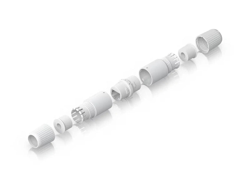 Ubiquiti RJ45 Inline Coupler Outdoor, 2-Pack, Compact, Weatherproof RJ45 Coupler For Extending Ethernet Cables In Outdoor Installations, IPX6