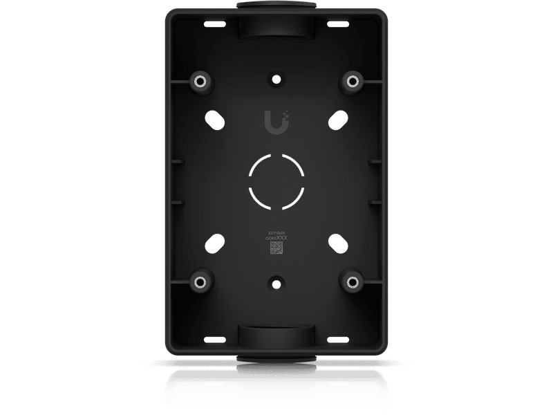 Ubiquiti Reader Junction Box, Black,For UniFi Access Readers & Intercom Viewers, Support Flat Surface Mounting & Attachment to 3/4' Conduit