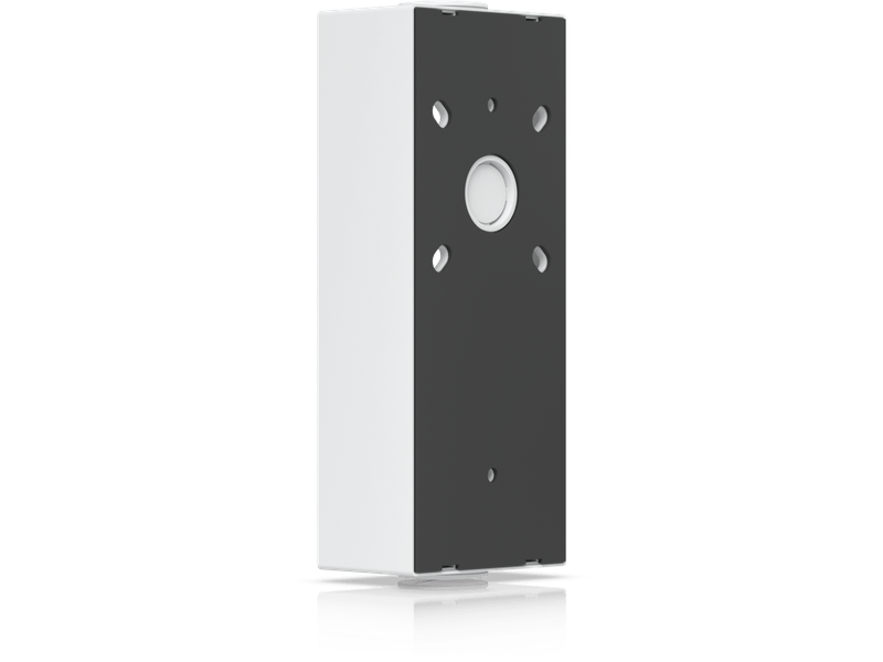 Ubiquiti Reader Pro Junction Box,White,For UniFi Professional Access Readers&Doorbells,Sup Flat Surface Mounting & Attachment to 3/4' Coduit