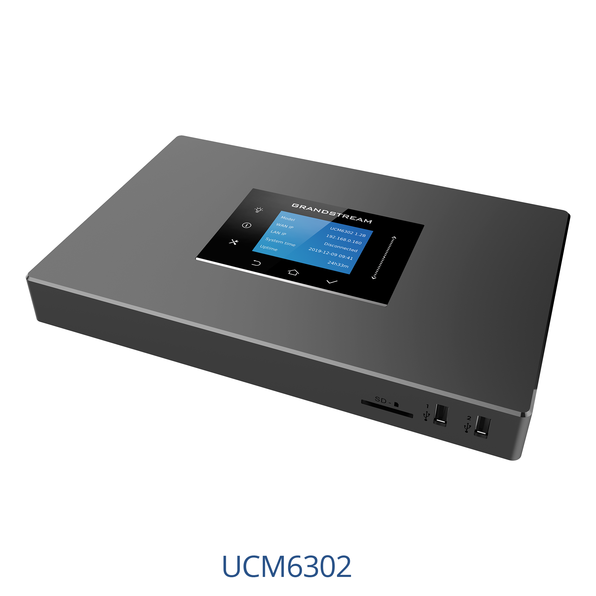Grandstream UCM6302 2 FXO 2FXS 1000 Users
