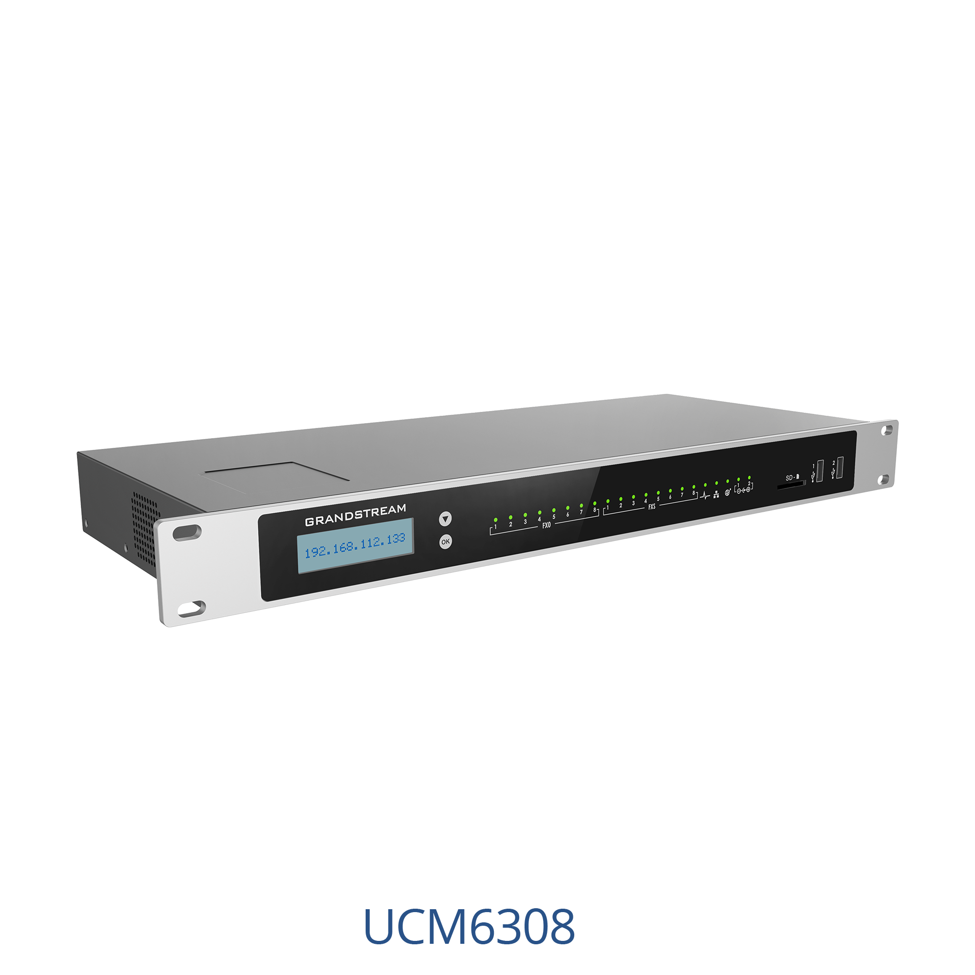 Grandstream UCM6308 8 FXO 8 FXS 5000 Users