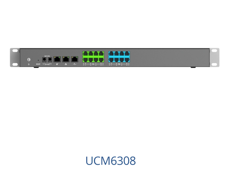 Grandstream UCM6308 8 FXO 8 FXS 5000 Users