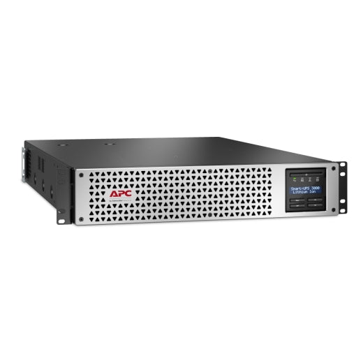 APC Smart-UPS Line Interactive 3000VA, Lithium-ion, Rack, 2U UPS with SmartSlot