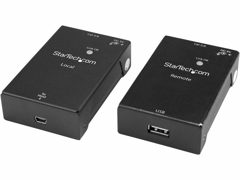 StarTech USB 2.0 Extender Kit over Cat5e/Cat6 Cable
