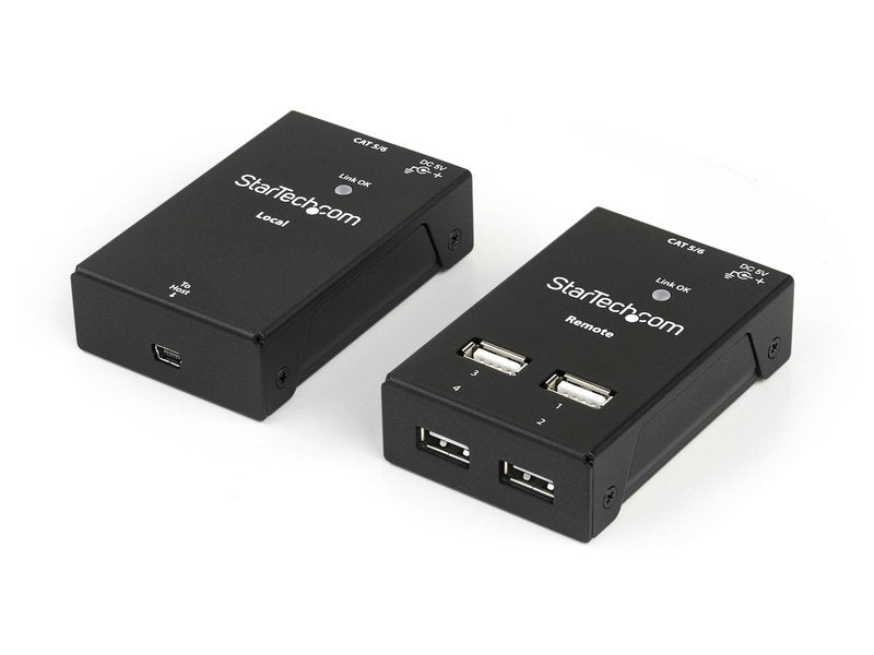 StarTech 4 Port USB 2.0-Over-Cat5-or-Cat6 Extender