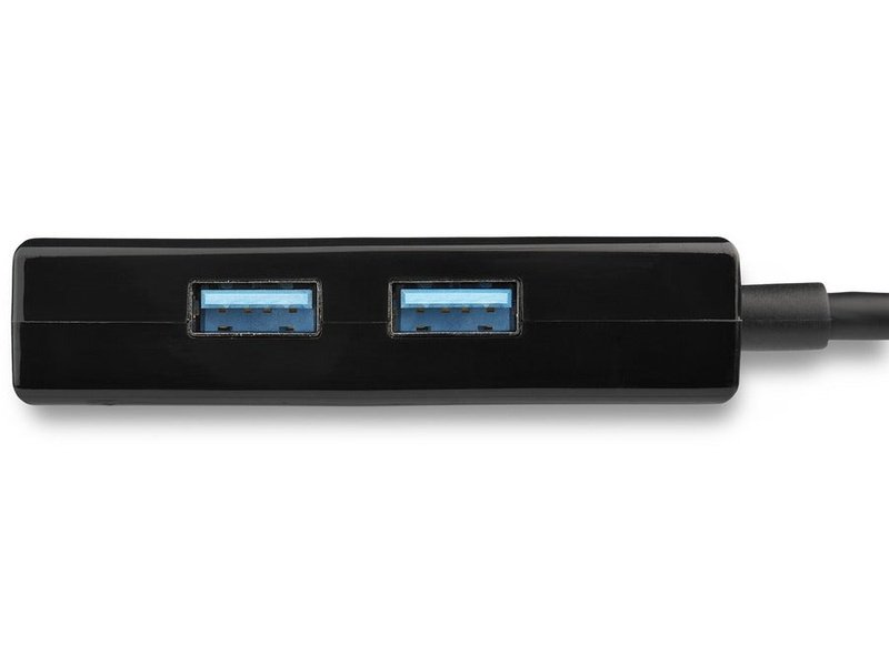 StarTech USB 3.0 To Gigabit Network Adapter With Built-in 2-Port USB Hub