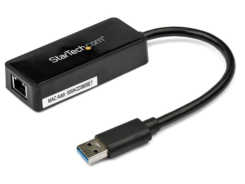 StarTech USB 3.0 To GbE NIC Network Adapter W/USB Port