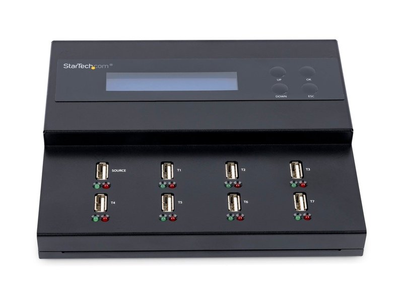 StarTech Standalone 1 To 7 USB Thumb Drive Duplicator/Eraser Multiple Flash Drive Copier