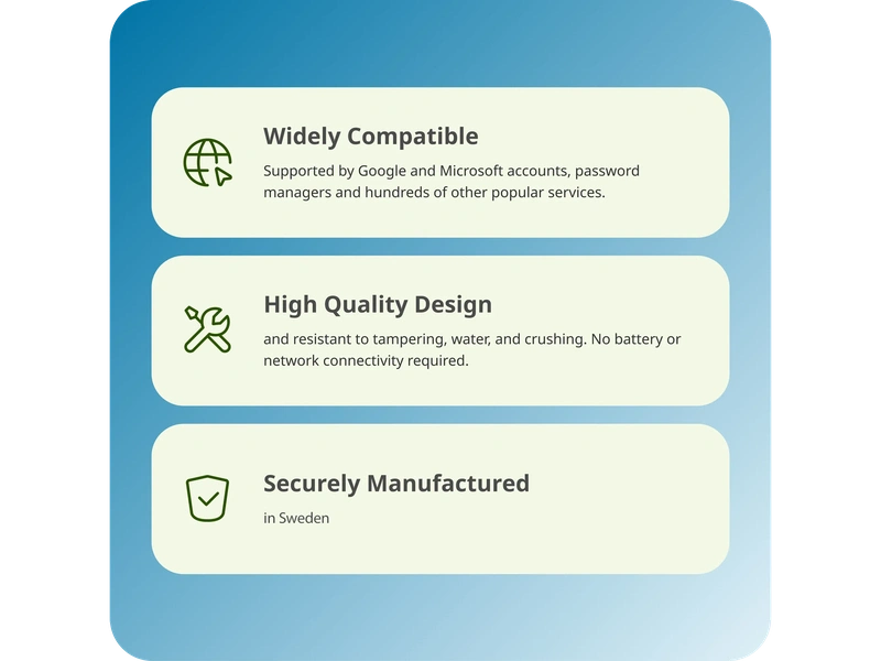 Yubico Yubikey C NFC V5.8 USB-C Security Key – FIDO2, 2FA/MFA - 5060408465301