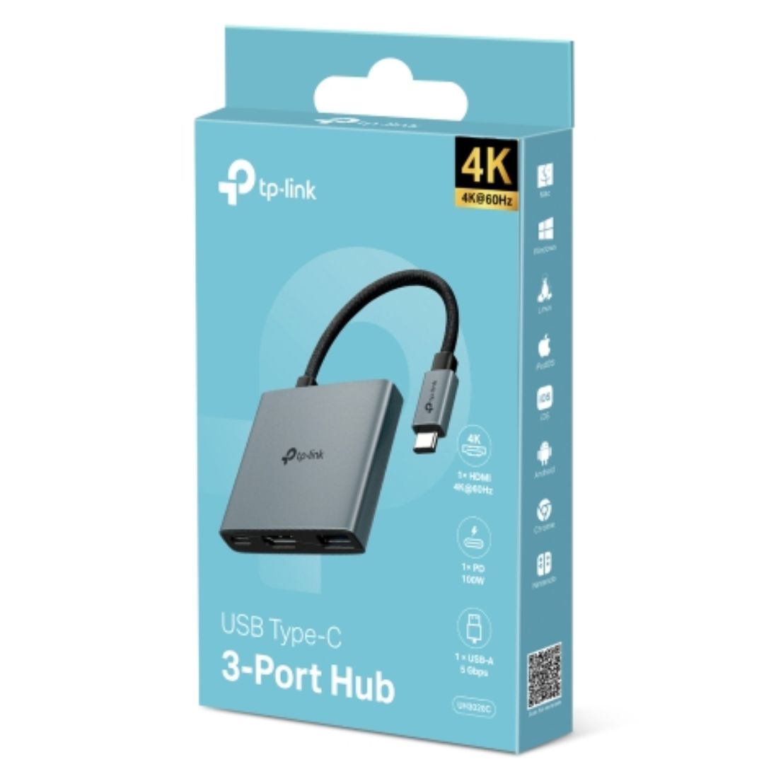 TP-Link UH3020C USB Type-C 3-Port Hub UH3020C