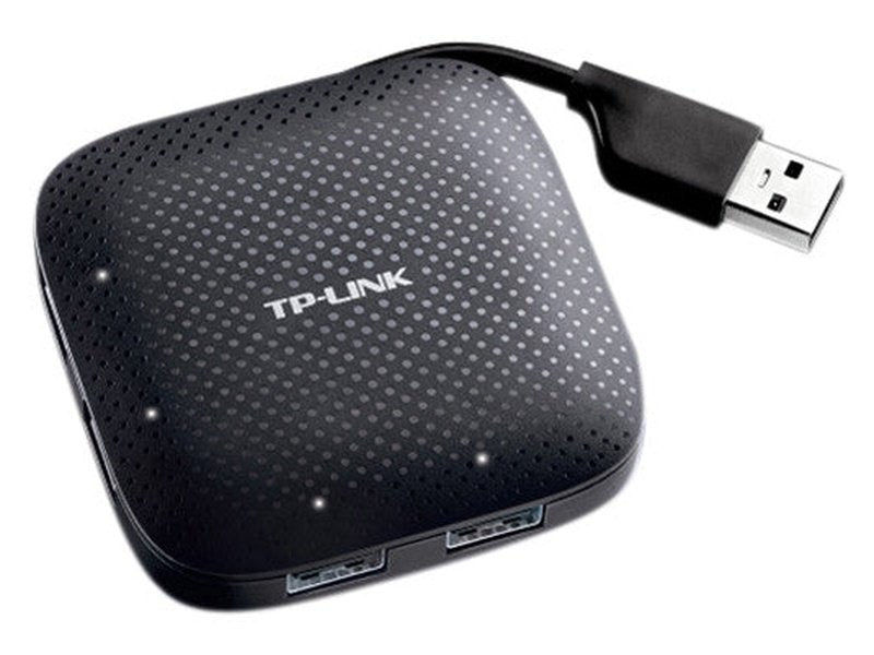 TP-Link UH400 USB 3.0 4-Port Portable Hub Up to 5Gbps, 4 Devices No Power Adapter Needed