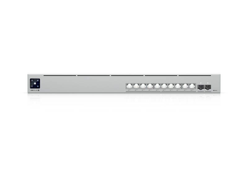 Ubiquiti Pro XG 10 PoE, 1U,Professional-grade 10-port, Layer 3 Etherlighting PoE+++ Switch, 10 10 GbE and 2 10G SFP+ Ports,