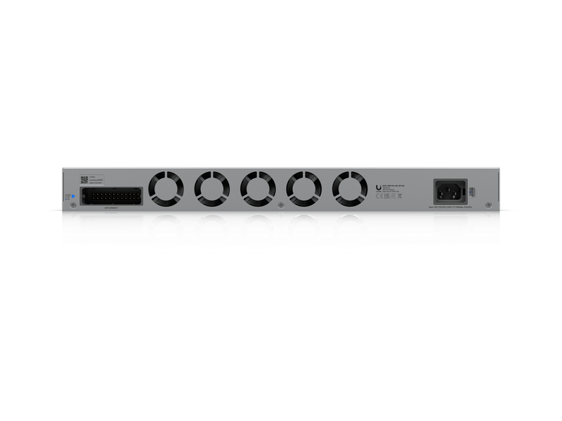 Ubiquiti Pro XG 48 PoE, Professional-grade, 48-port Layer 3 Etherlighting, PoE+++ Switch, 32 10 GbE, 16 2.5 GbE PoE, 4 25G SFP28 Ports
