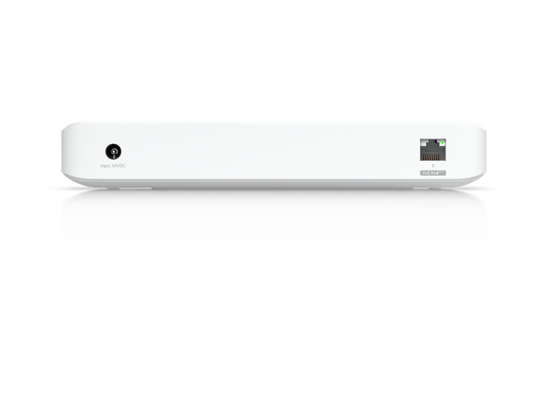 Ubiquiti Ultra 210W, Compact 8-port Layer 2 GbE PoE Switch Versatile Mounting Option,7 GbE PoE+ Output& 1 GbE port, Includes PSU,