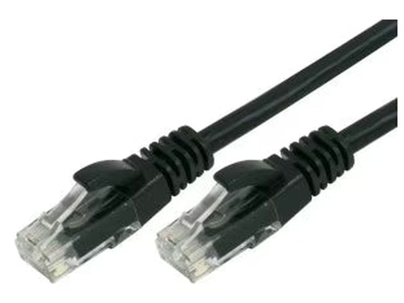 50cm RJ45 Cat 6 Patch Cable - Black