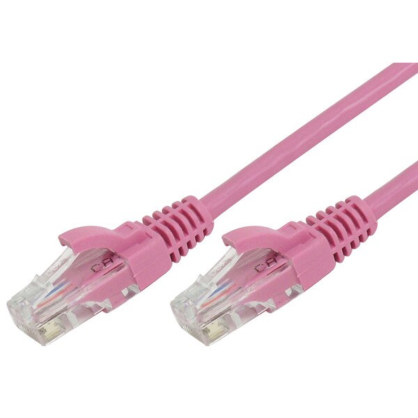 50cm RJ45 Cat 6 Patch Cable - Pink