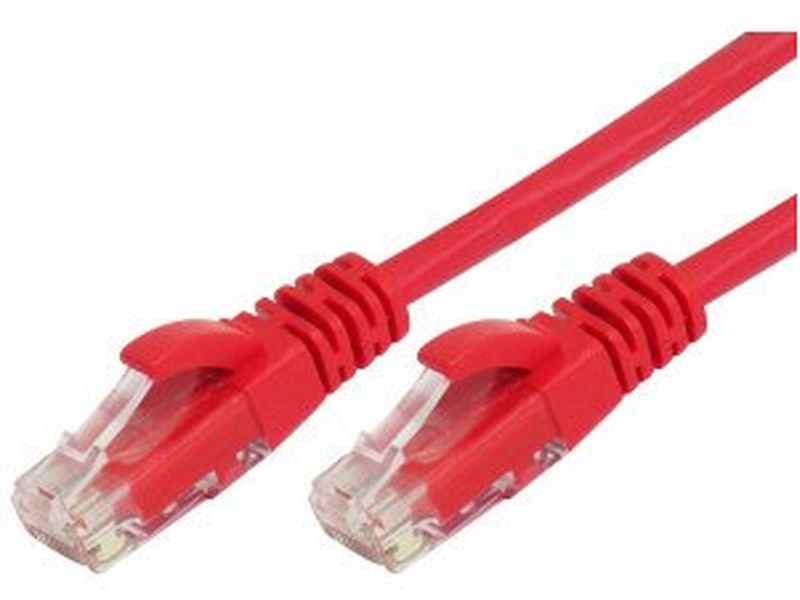 50cm RJ45 Cat 6 Patch Cable - Red
