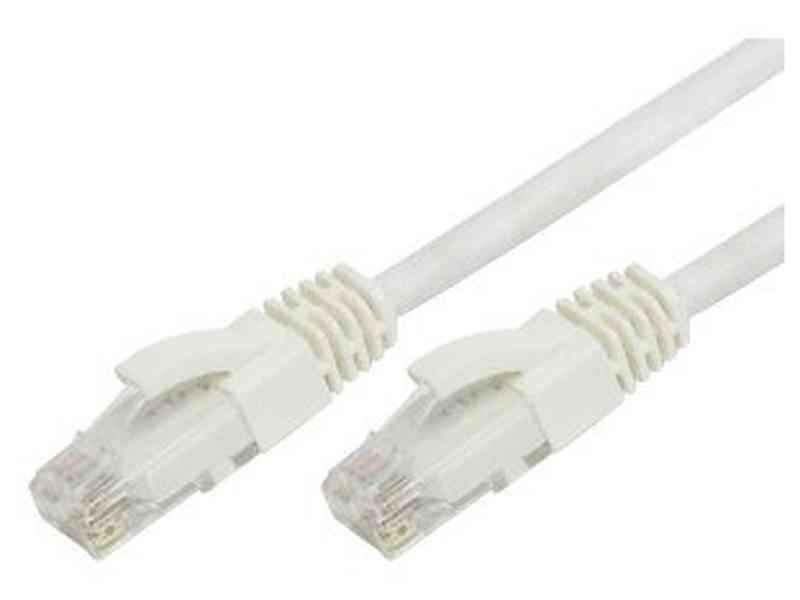 50cm RJ45 Cat 6 Patch Cable - White